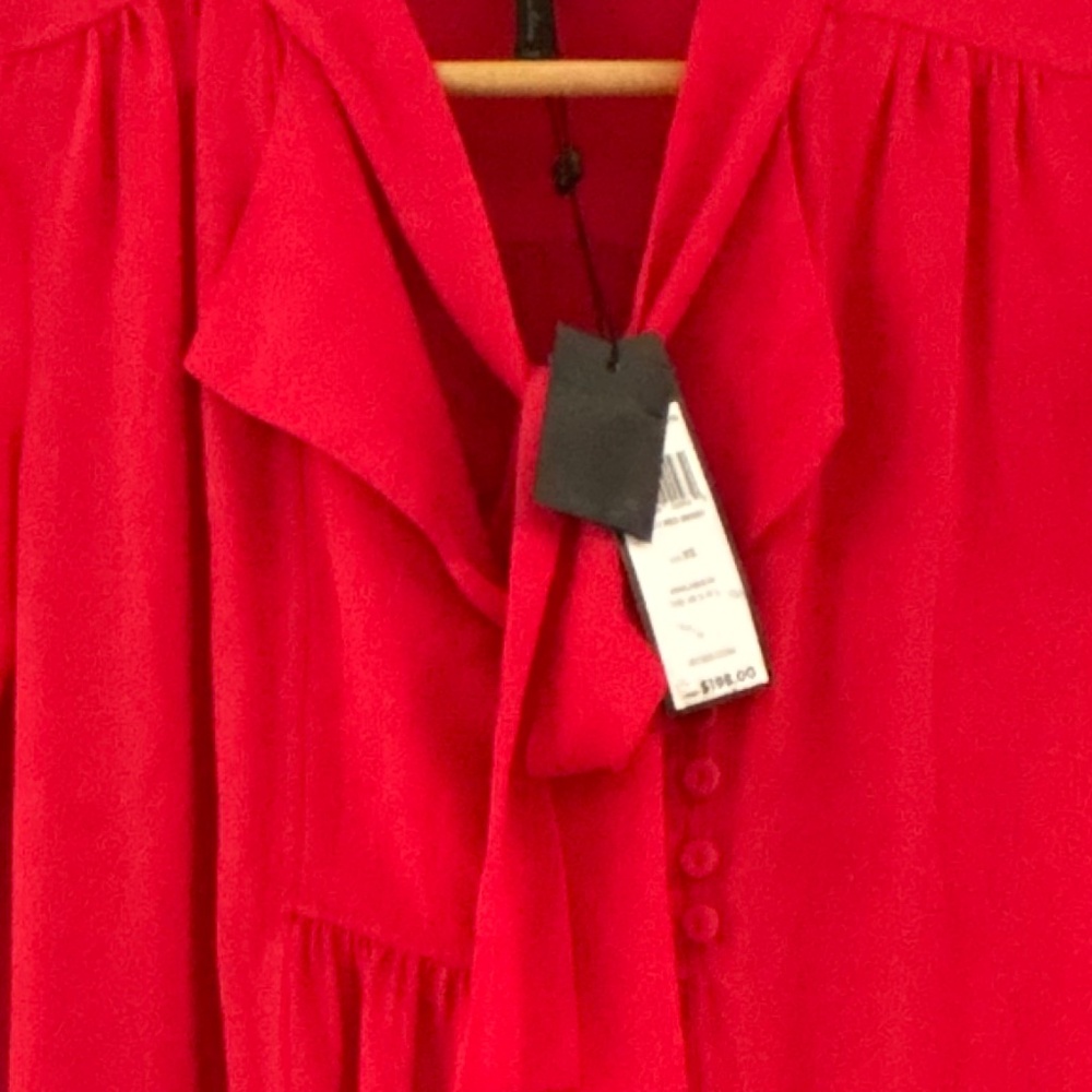 RED EVENING DRESS - Picture 3 of 3